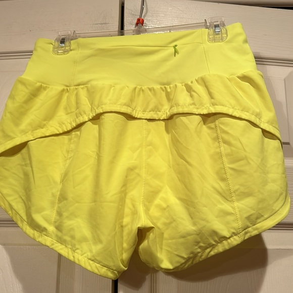 Main Fabric -Medium -Safety Yellow, Built in Panty, Key & Zipper Pocket, Shorts - Picture 2 of 7